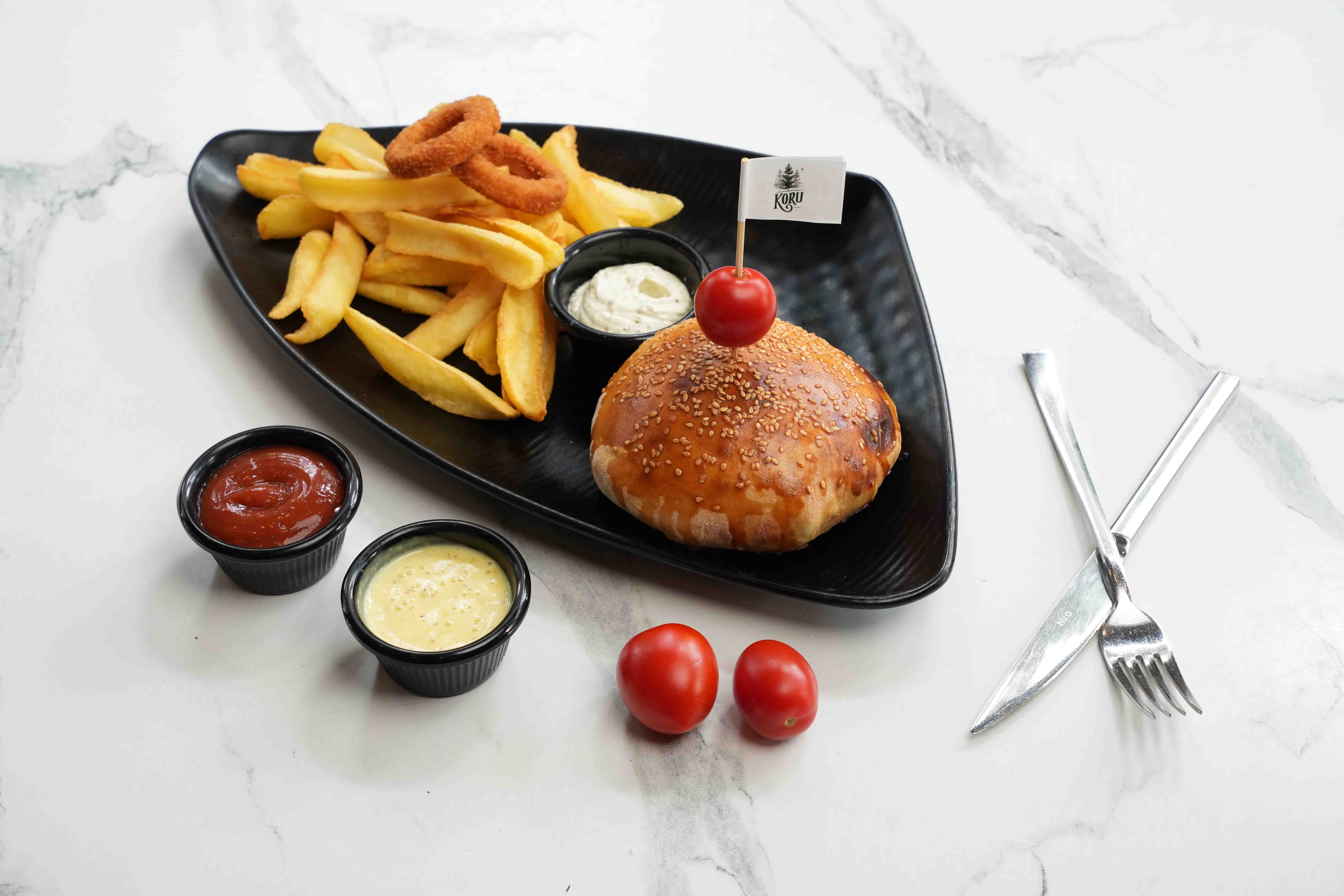 Izgara Tavuklu Fırın Burger (150 gr)